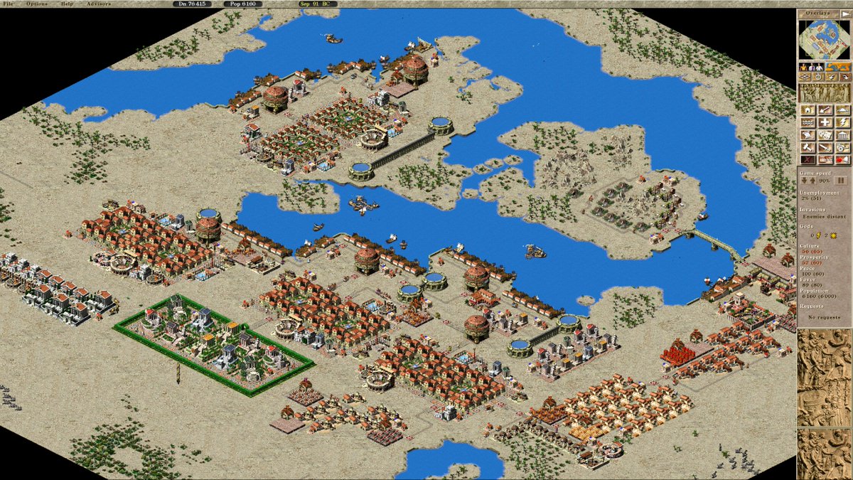 MonsieurXuxu's tweet photo. Desert maps ๐ #Caesar3 https://t.co/70sSD288lg