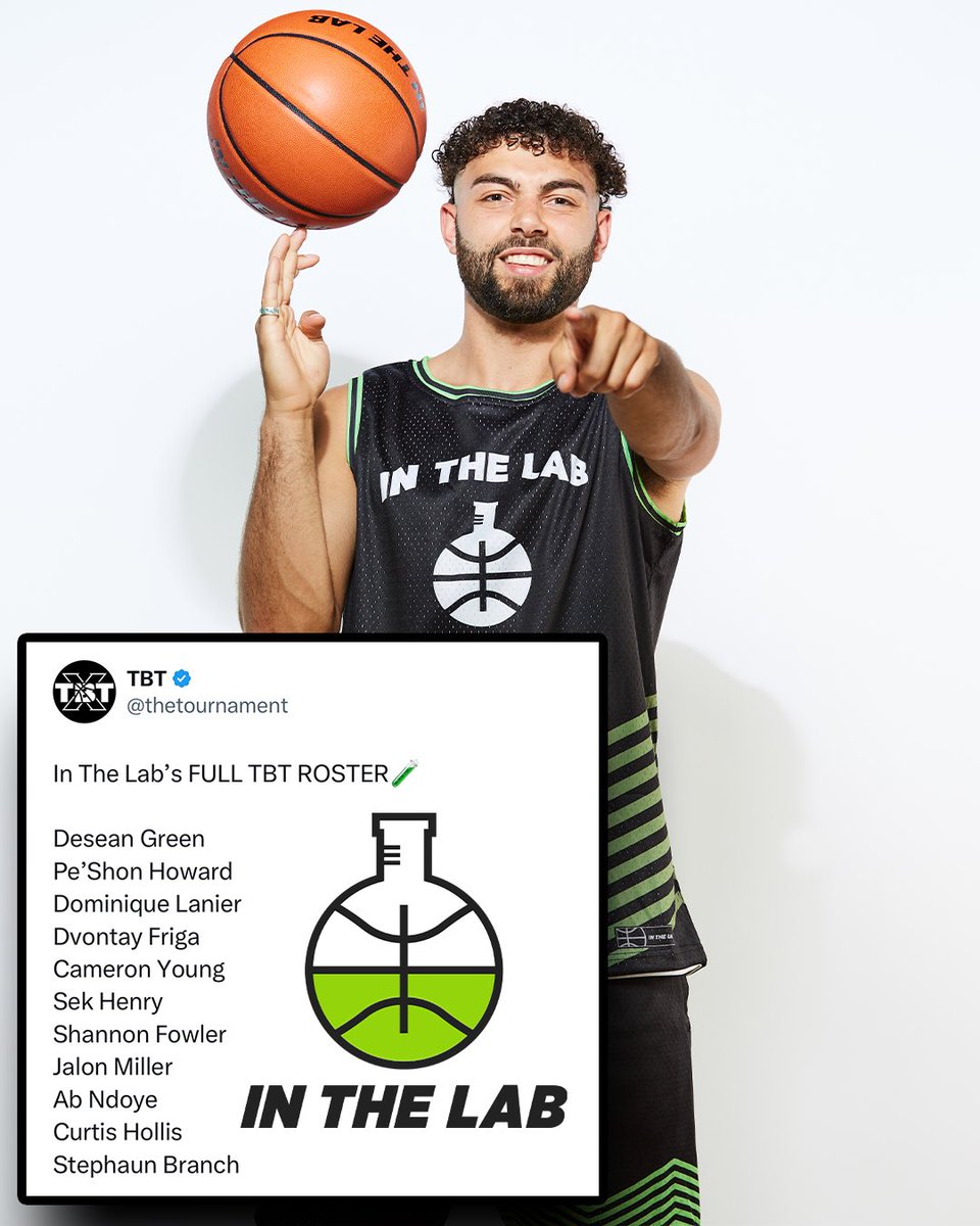 thetournament's tweet photo. In The Lab’s FULL TBT ROSTER🧪 https://t.co/K77dMclaVk