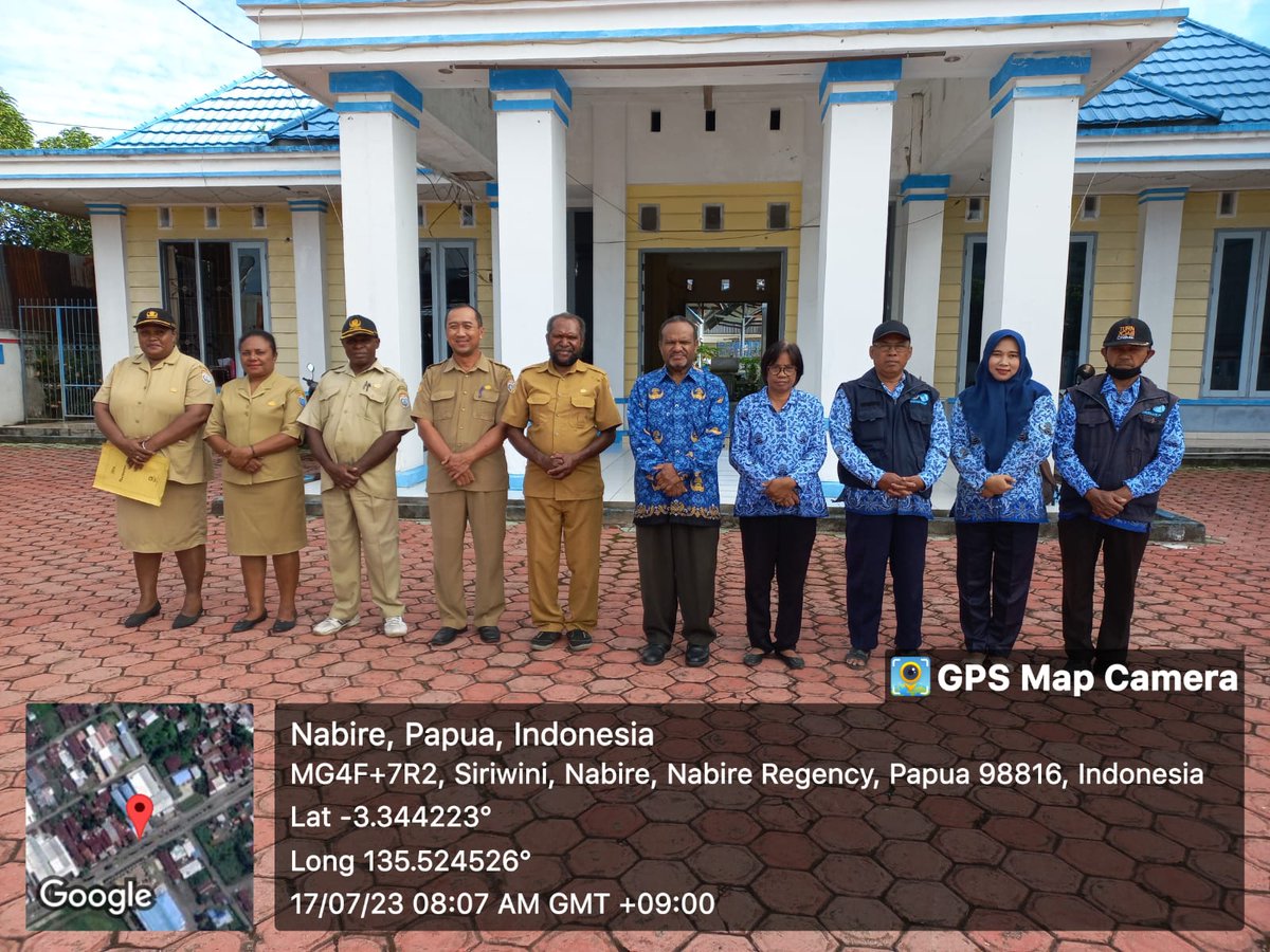 ribut_raharjo's tweet photo. Senin(17-07-2023),Ribut Raharjo Luhkan Kab.Nabire mengikuti kegiatan Apel Bersama Kepala Dinas Perikan Kabupaten Nabire
#GiatLuhkanSatminkalBp3Ambon
#Laporan https://t.co/PVlDvyTO9M