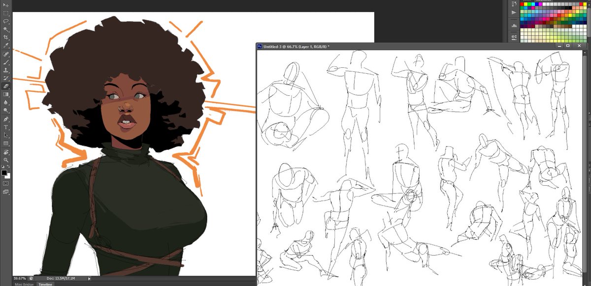gestures and studies 