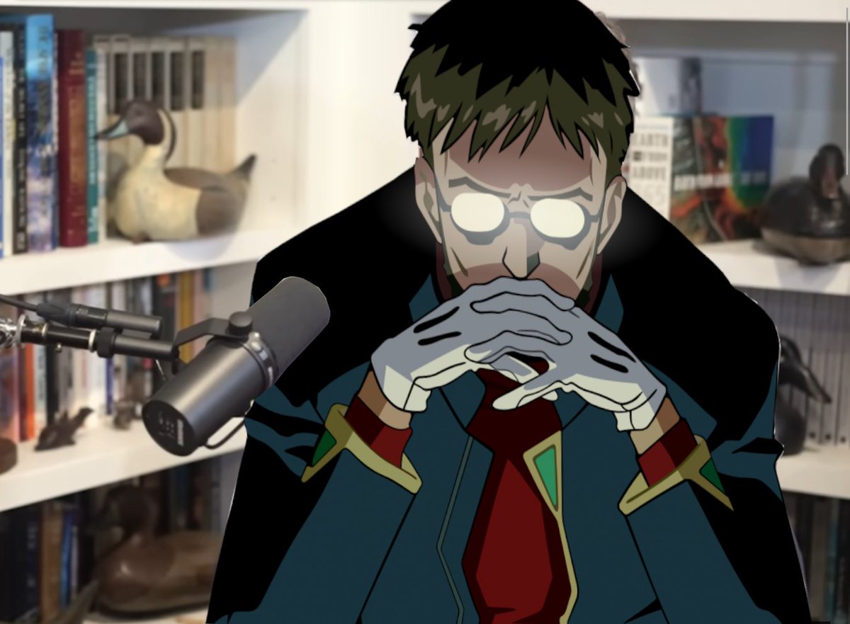 sorabend's tweet photo. "Mr. Ikari, what if, instead of fighting the angels, we instead, tried to love them?" https://t.co/uC4GBJIo5U