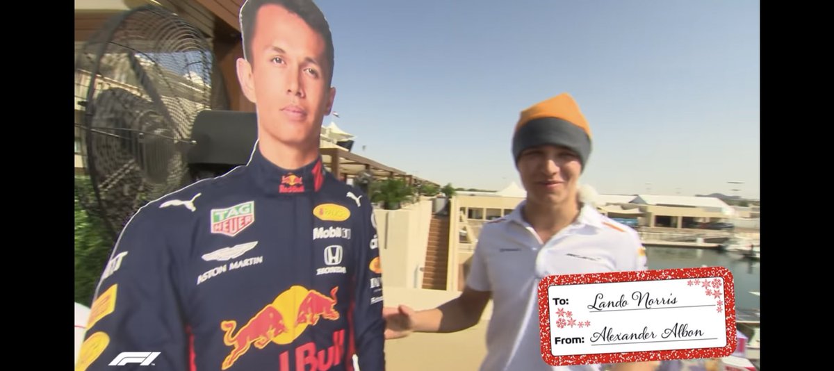 liia on Twitter "alex albon giving his biggest fan lando norris a