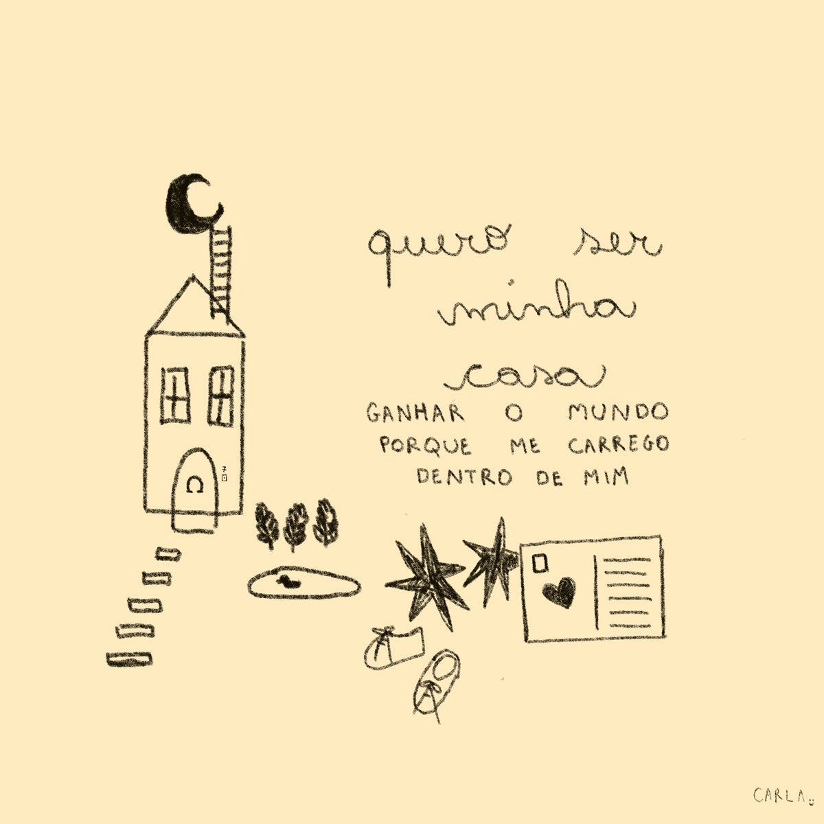 carlabraga___'s tweet photo. ser casa para estar em casa https://t.co/rWR1VVUHsa