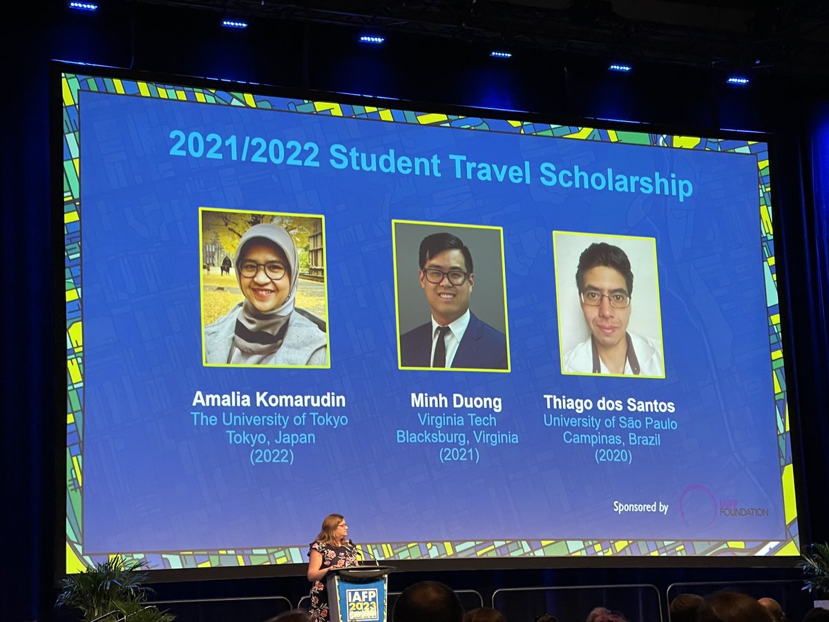 Hung_NguyenV's tweet photo. @ILRI @SilviaAlonso78 @NamukoloC @CGIAR 21 student travel scholarship awards were granted for students worldwide to attend #IAFP2023
Dear students, loot at this and apply to attend #IAFP2024 14-17 July in California
@IAFPFood
@ILRI #capdev
@EkayaEkaya
#RUA https://t.co/jCkutZofPU