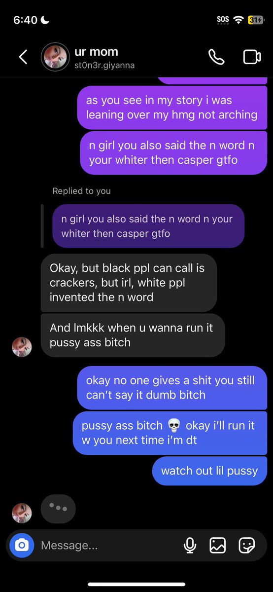 5o3Everything's tweet photo. nigga someone fr better come get this bitch giyanna 😂😂 https://t.co/LboYUPkdow