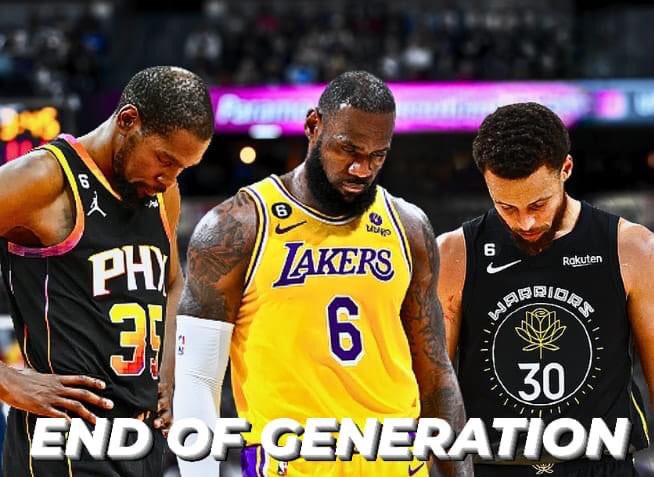LeBron James heading into year 21
Chris Paul heading into year 19
Kevin Durant heading into year 17
Russell Westbrook heading into year 16
James Harden heading into year 15
Stephen Curry heading into year 15
Paul George PG heading into year 14
truly nearing the end of their game https://t.co/nGkmOSPqOF