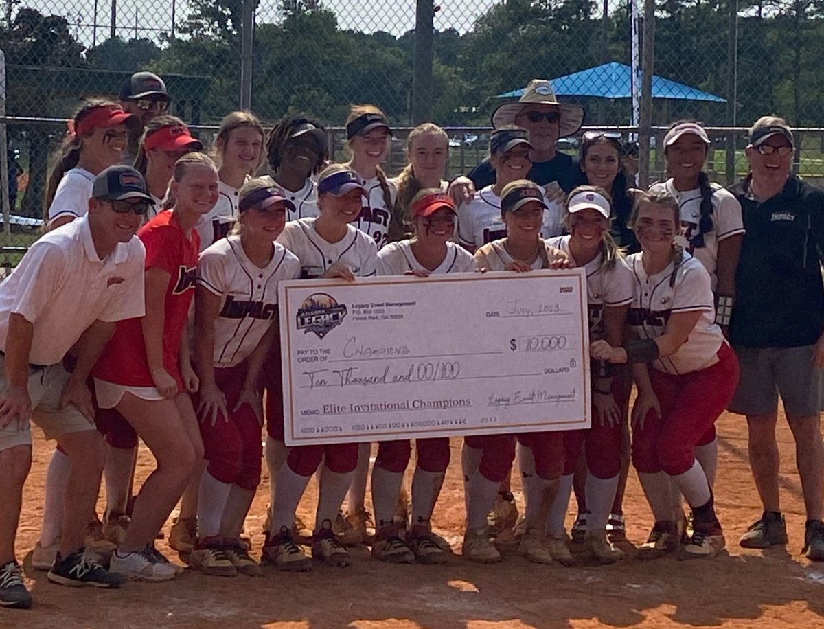 Wild Laughs (@wild_laughs) on Twitter photo News: 18U, 16U & 14U Titles Crowned at Atlanta Legacy Showcase Invitational (July 16, 2023) #softball <a href="/legacyshowcase1/">Atlanta Legacy Showcase</a> <a href="/PGFnetwork/">PGF</a> <a href="/GAImpactJanney/">Georgia Impact - Janney/Lewis</a> <a href="/ThompsonSanaa/">Sanaa Thompson</a> <a href="/LindsayLumsden/">Lindsay Lumsden</a> <a href="/SamanthaBeck05/">samantha beck</a> <a href="/AmandaFulton00/">Amanda Fulton</a> <a href="/JCrossman_2024/">Josie Crossman</a> <a href="/MaddieBJohnson3/">Maddie Johnson</a>
dugoutchatter.net/2023/07/17/new… News: 18U, 16U & 14U Titles Crowned at Atlanta Legacy Showcase Invitational (July 16, 2023) #softball <a href="/legacyshowcase1/">Atlanta Legacy Showcase</a> <a href="/PGFnetwork/">PGF</a> <a href="/GAImpactJanney/">Georgia Impact - Janney/Lewis</a> <a href="/ThompsonSanaa/">Sanaa Thompson</a> <a href="/LindsayLumsden/">Lindsay Lumsden</a> <a href="/SamanthaBeck05/">samantha beck</a> <a href="/AmandaFulton00/">Amanda Fulton</a> <a href="/JCrossman_2024/">Josie Crossman</a> <a href="/MaddieBJohnson3/">Maddie Johnson</a>
dugoutchatter.net/2023/07/17/new…