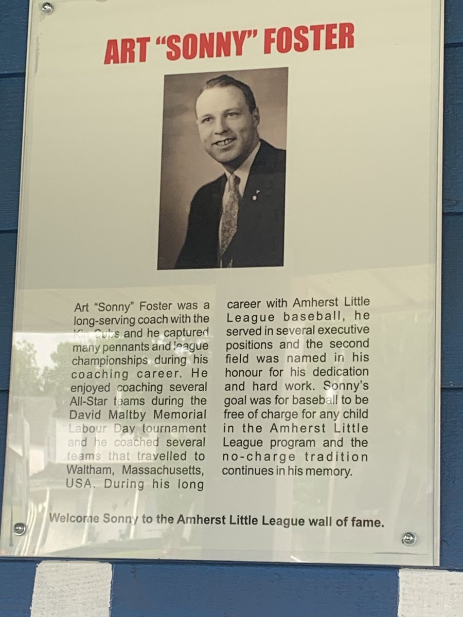 kevinbubbles's tweet image. A big thanks to the Amherst Little League for inducting my dad into their new “Wall of Fame”. An amazing organization with wonderful volunteers.  Congrats to all the other inductees….all so deserving.