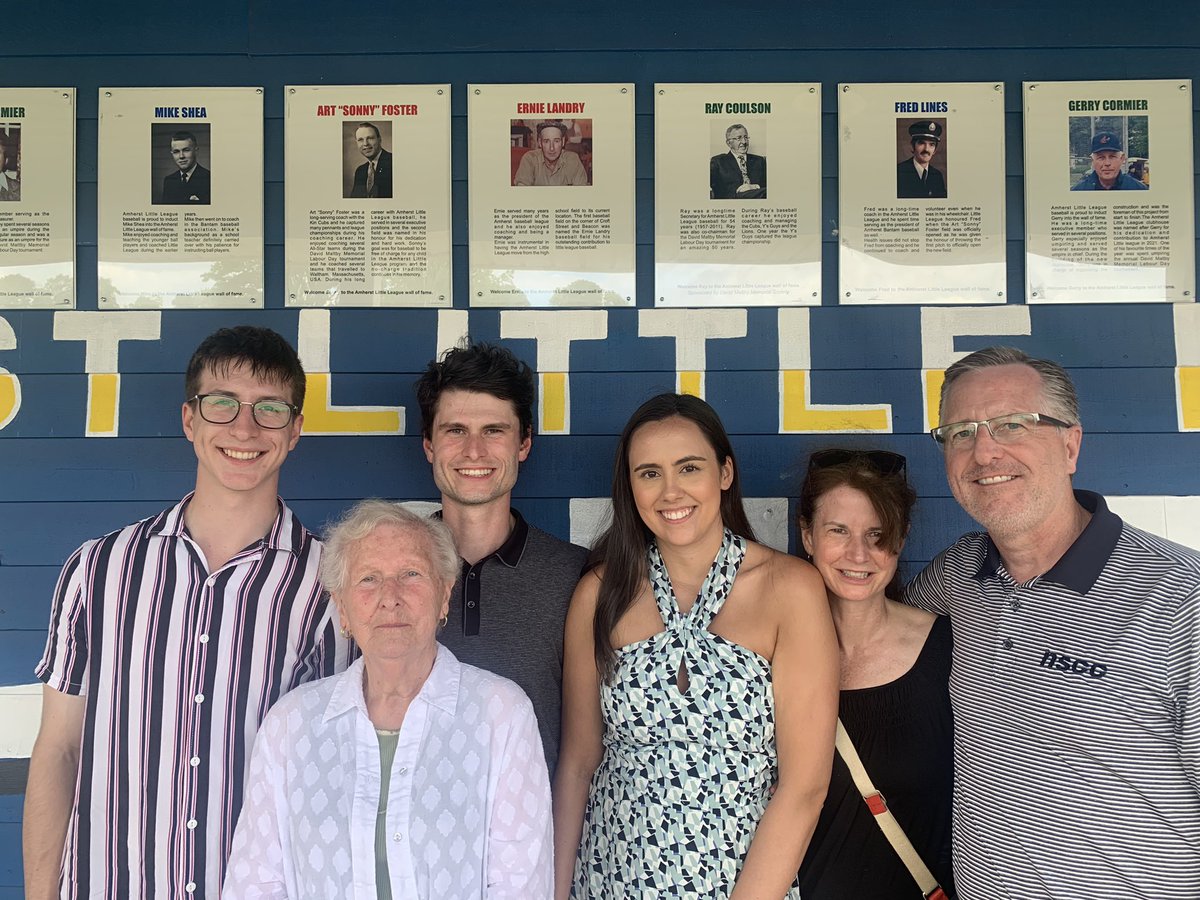 kevinbubbles's tweet image. A big thanks to the Amherst Little League for inducting my dad into their new “Wall of Fame”. An amazing organization with wonderful volunteers.  Congrats to all the other inductees….all so deserving.