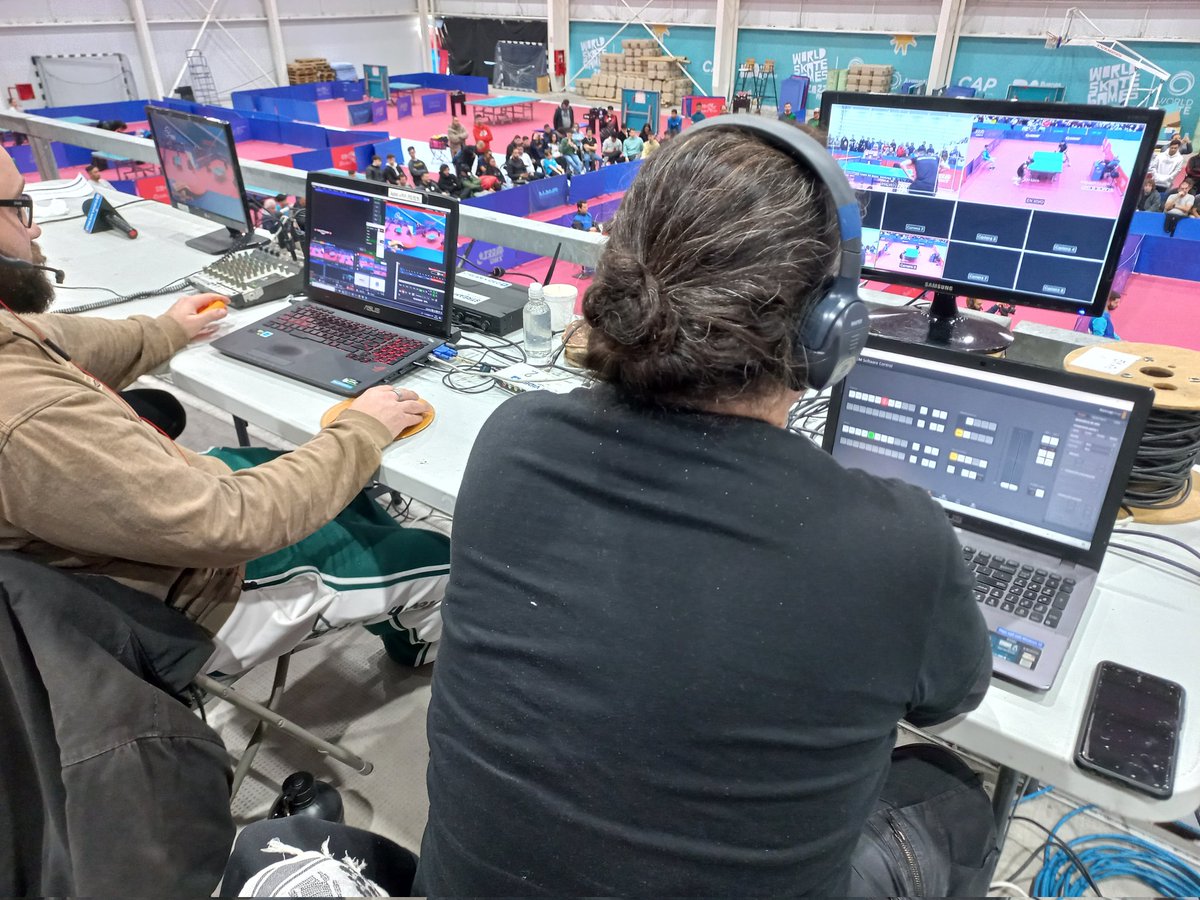 StreamVP's tweet photo. Jornada final del Campeonato Nacional de tenis de mesa en el Parque de la Juventud Olímpica. @StreamVP transmite, en vivo, para @fetembaoficial
#streaming #tenisdemesa #pingpong #Fetemba #fatm https://t.co/HypC8j3LbM