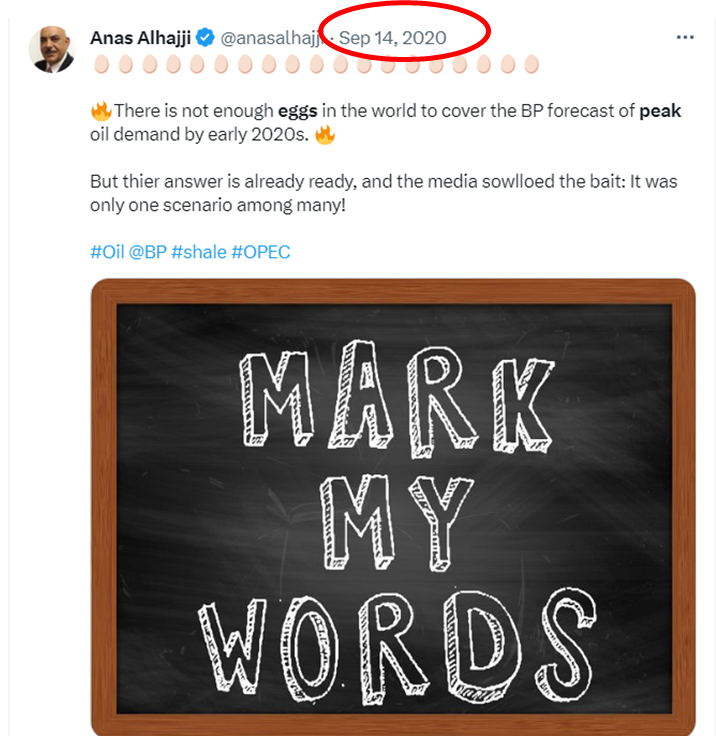anasalhajji's tweet photo. - They said oil demand will peak in 2018
- They said oil demand peaked in 2019
- They said oil demand will peak in 2022

They were all wrong.  From now on, we will break record after record.  Oil demand in some countries with declining populations and stalled economic growth will peak, but global oil demand will continue to grow.