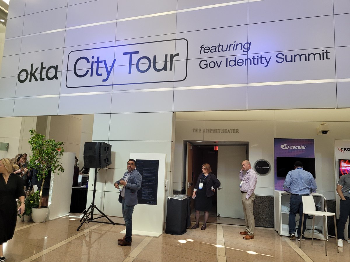 aidtransnet's tweet photo. @GovExec @GovExecEvents pulled out all the stops on behalf of promoting @okta with its info-rich DC City Tour, highlighting their robust capabilities in the Identity &amp; Access Management space, June 13th, 9am-6pm. #IAM https://t.co/pAVcjEQhYP