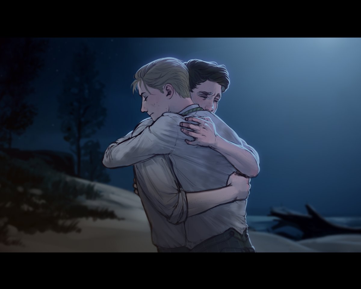 mouth_crazy's tweet photo. 📢Uploaded a new chapter to my fic after like two months!! xD Steadily building up some fluff for our sweet Slytherin boys. I did a lot of crying while writing this one. 
Enjoy💚
https://t.co/JJKLqUKFkL
#sebinis #SebastianSallow #OminisGaunt #HogwartsLegacy #Fanfiction https://t.co/mPhVv29cJ6
