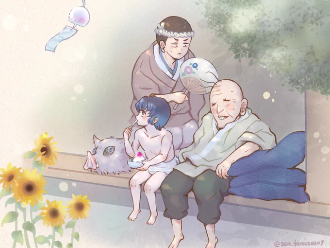 暑いのでご自愛ください。