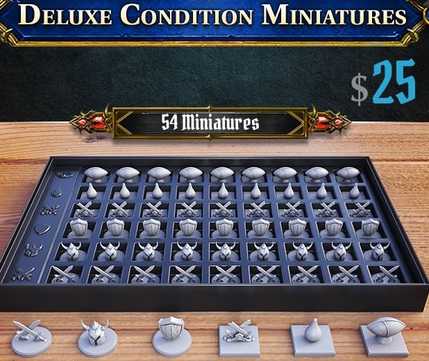 DragoriGames's tweet image. Deluxe #Miniatures for Conditions New Add-on - All Neatly Organized for Your Convenience

#TanaresUltimate, the #hottest campaign on #Kickstarter right now, is entering its last few days. Back Now, before it is too late:
kickstarter.com/projects/drago…

#kickstartercampaign #boardgames