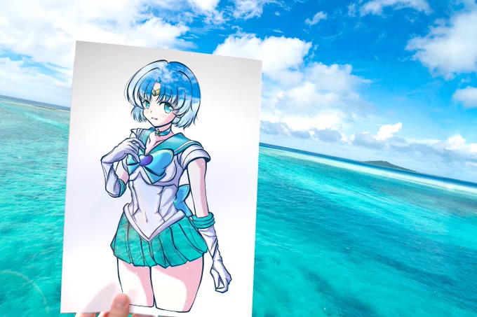 across the blue