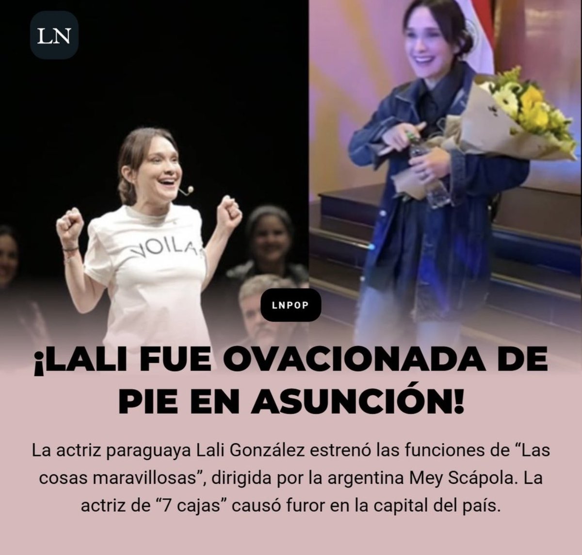 lalilalig's tweet photo. Gracias Asunción! Ojalá se cumpla mi sueño de llevar esta obra a todo el país y no solo Asuncion ! Ojalá se cumpla mi sueño de que el país tenga mas salas de teatro.

Prometo volver !

Última función 20hs todas agotadas https://t.co/DvOExu3ii1