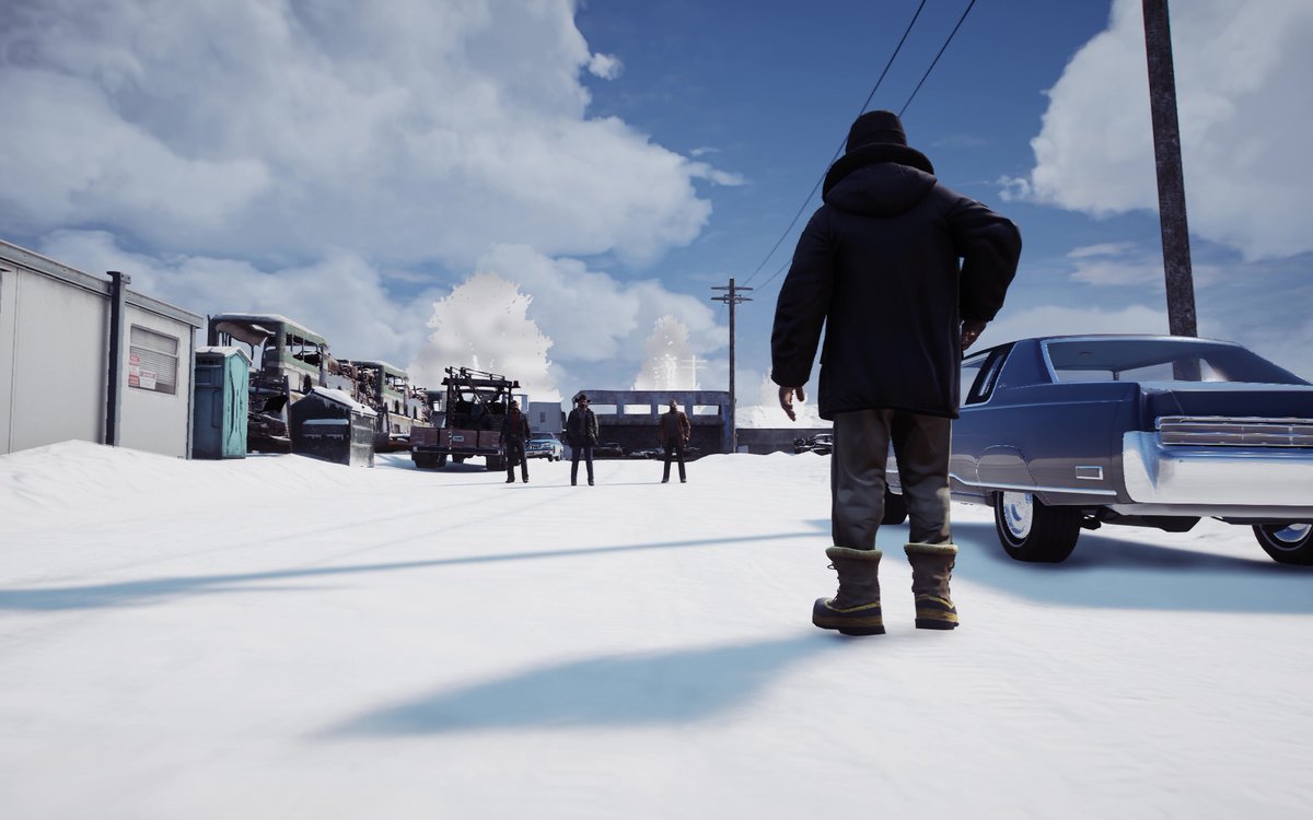 twistedw89's tweet photo. I'm back! Yeah I know it's been a long time my friends but I'm actually  working on a new movie. It's a sequel to Tales from the North. Set in  1977, two years after the first part. More info coming later this  summer! #gta5 #machinima #rockstareditor #gtamovie https://t.co/Aef8ktioXT