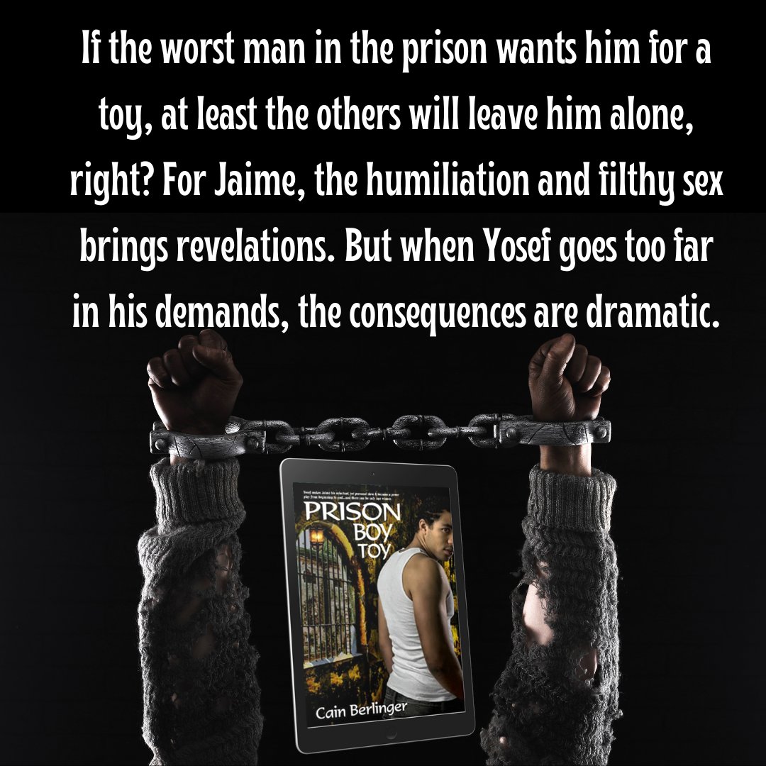 AdynatonPublish's tweet photo. https://t.co/cznEFnm2kE

Hard core prisoner, Yosef has decided to make Jaime his reluctant, yet personal slave. It becomes a power play from beginning to end, and there can only be one winner. How will the loser know when he has lost? https://t.co/koZrhRk3Bu
