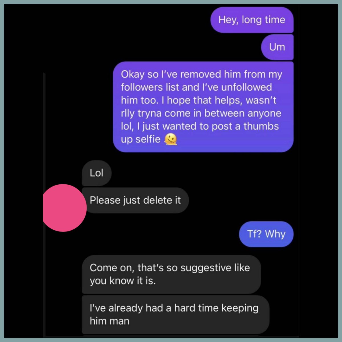 ask_aubry's tweet photo. I will never understand women who blame random other women for the actions of their partners. 😒 https://t.co/JHY0bKsdmP