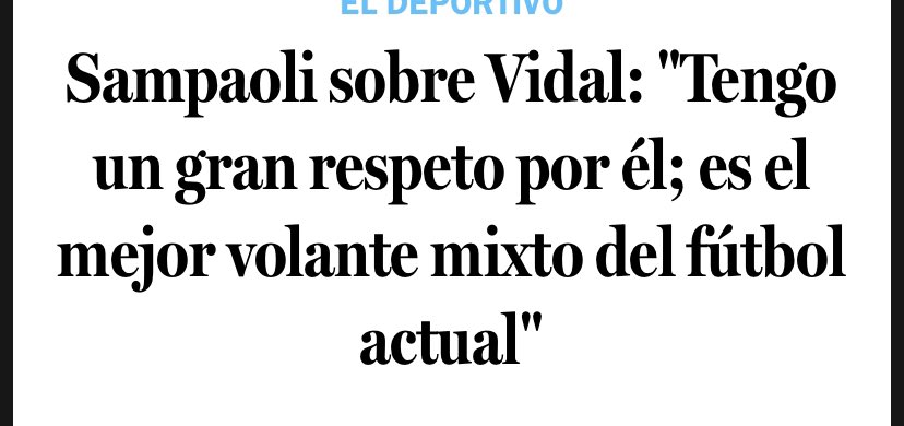MikeBullanguero's tweet photo. Y así hablaba el de ti. Te saco tu mejor rendimiento en la selección y así le pagas. TE ARRASTRABAS EN CANCHA CTM. TE PUEDES IR BIEN A LA CHUCHA VIDAL QLO https://t.co/1FUHldxC3S