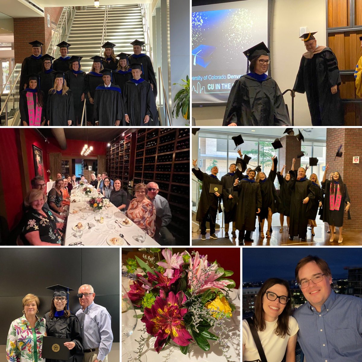 It’s official! #MBA graduating class of 2023! @CUDenBusiness Incredible weekend with family, friends, colleagues and mentors! #grateful @KenistonAngela @GabyFrankMD