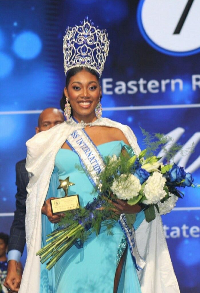 Congratulations Ms Joy Watson on winning another pageant!  Ms International Phi Beta Sigma. Greater Happens at VSU! Couldn’t be prouder of your achievements💕🙏🏽