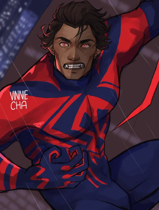 im so normal about him #AcrossTheSpiderVerse #MiguelOHara