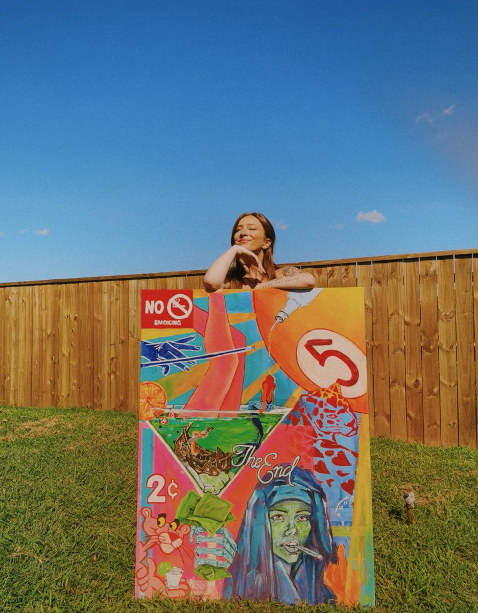 mom said I should probably stop painting nuns smoking but i can’t