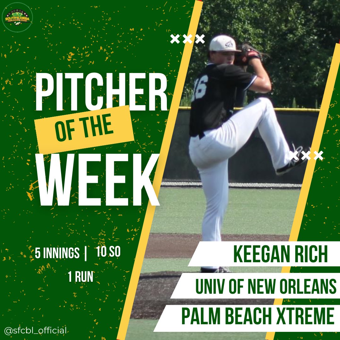 South Florida Collegiate Baseball League tweet media