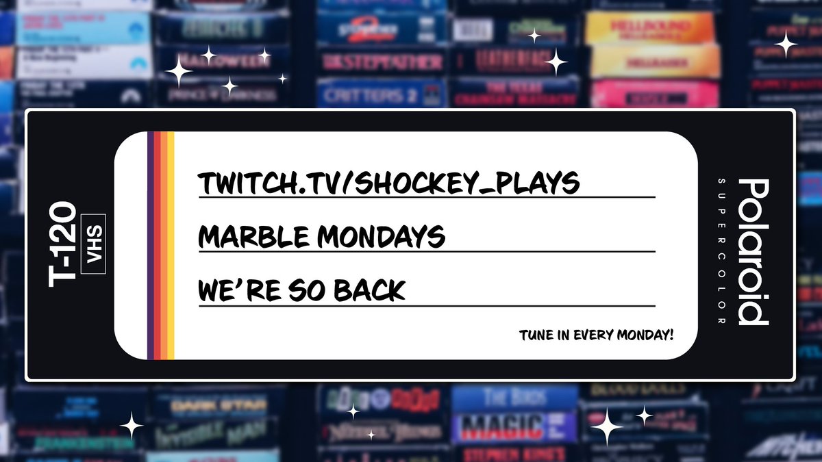 shockeyplays's tweet photo. The Grand Return:

(Start date pending...)

#marblemondays #weresoback #thereturnoftheking https://t.co/RuF5pyEqjc