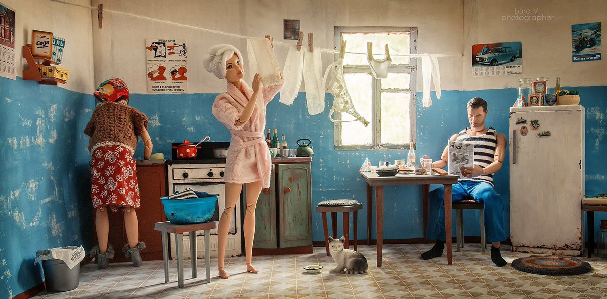 "The life of Barbie and Ken in the Soviet Union" by Lara Vychuzhanina