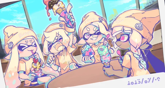 打ち上げ会  #splatoon3