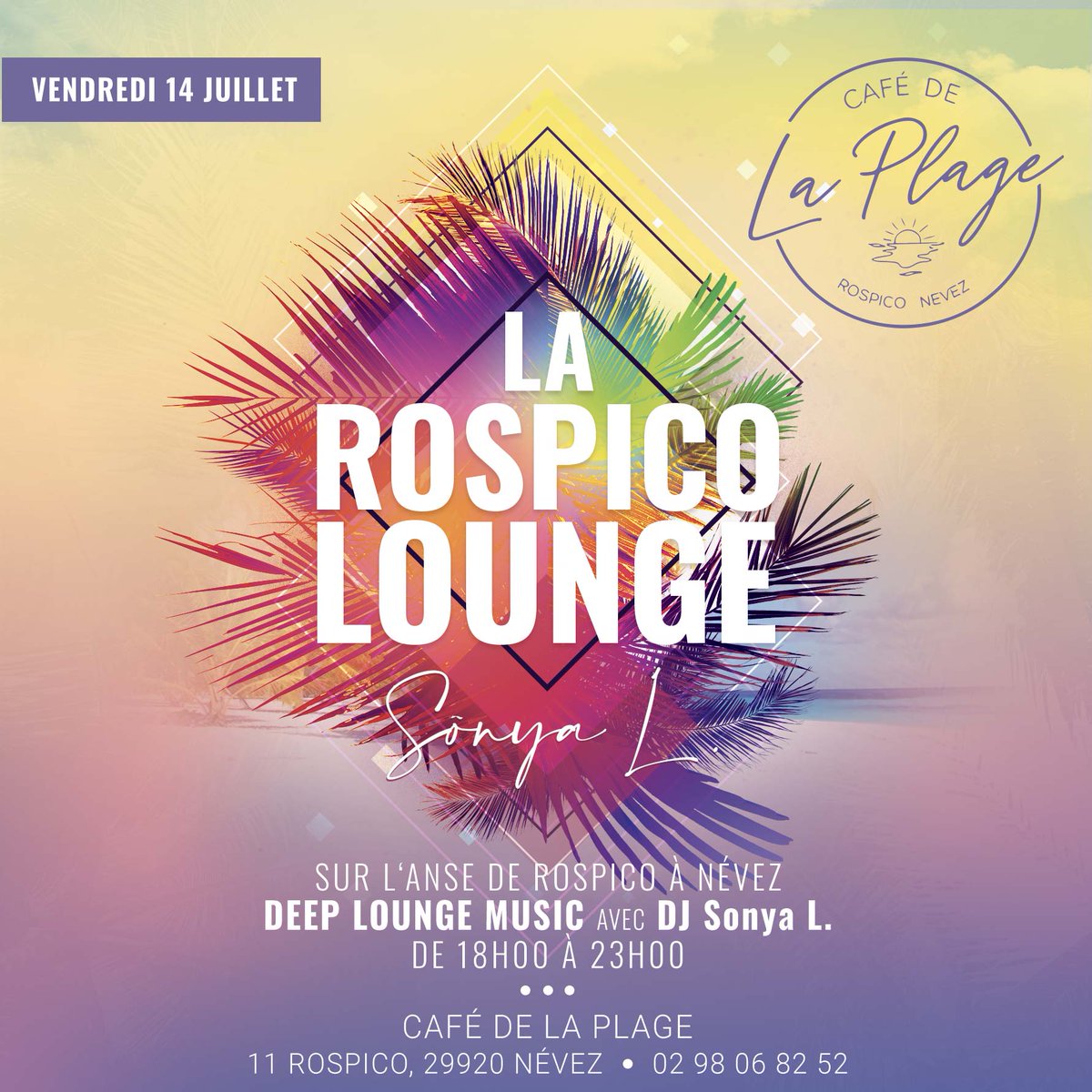 La Rospico Lounge du 14 juillet 2023 au #cafe_delaplage à Névez.

#larospicolounge #rospicolounge #nevez #nujazz #housejazz #loungemusic #housemusic