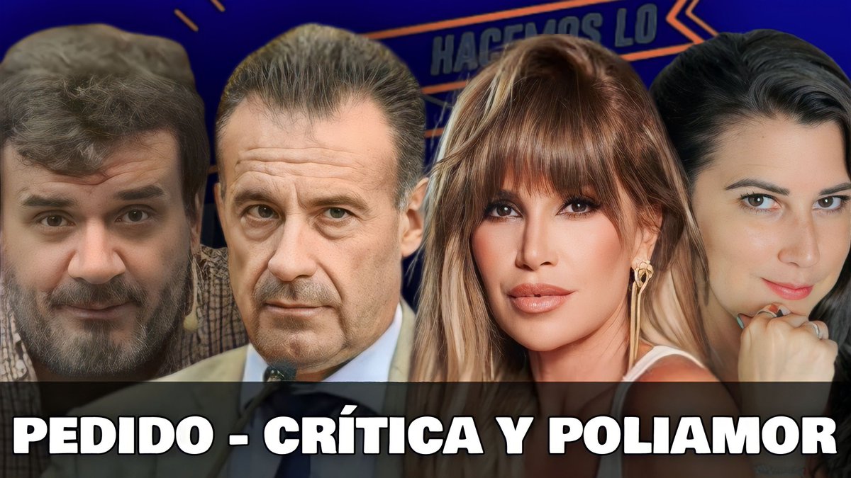 HLQP_'s tweet photo. ➡️ @RicciGustavo le pide "por favor" a @DrDanielSalinas que vuelva y mostró gráficas donde el gobierno no respeta lo dispuesto por el @MSPUruguay 

➡️ @CarlaSolangeSx y todo lo que no sabemos del poliamor

➡️ Miralo entrando al enlace 👇

👉 https://t.co/w2mMEXeuYz https://t.co/84hxmRh9Ej
