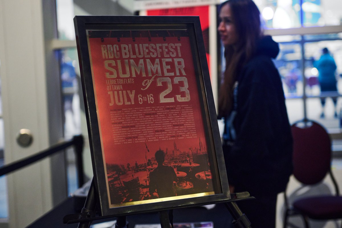 ottawabluesfest's tweet photo. Visit our Poster &amp; Memorabilia Gallery inside the @CanWarMuseum to check out all the autographed posters and memorabilia we have up for grabs! Get your autographed copy of this year's special commemorative poster, designed by Aerographics, professionally framed by @germotte. https://t.co/F0AXIT2Tgw