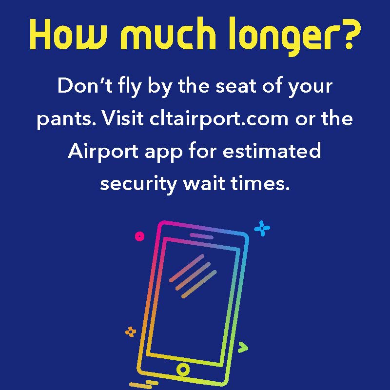 CLTAirport's tweet photo. Summer is a busy time at #CLTairport. With a little preparation and patience, you can avoid travel hiccups. Book your parking online and arrive early. Safe travels. #PrepareToFly Read more: https://t.co/I9mljSQYVD https://t.co/u76otfW3No