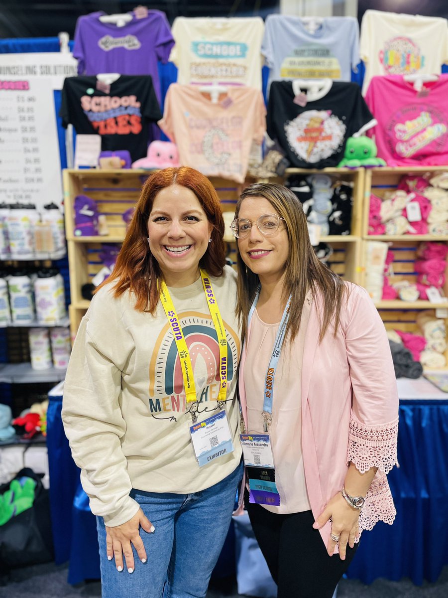 CounselingKrys's tweet image. We found some friends too! #ASCA2023 the Music City Counselor and Counselor Collab! 💕💕💕Plus Vilmarie!