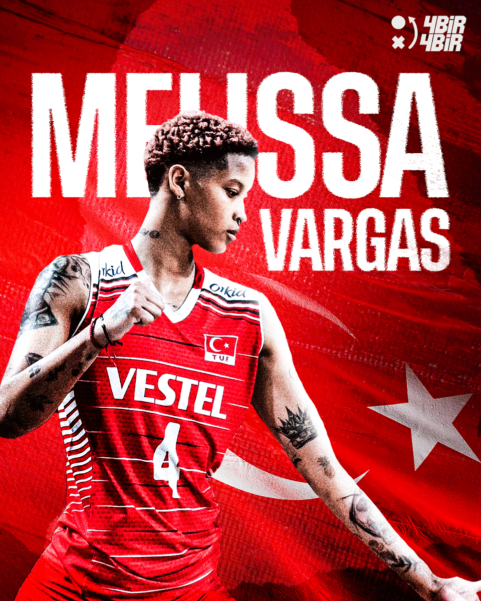 4141sport's tweet photo. 👑 MVP! MVP! MVP!

🇹🇷 O bizim, o bizim VARGAS'ımız!

👏 Melissa Vargas, Milletler Ligi'nin hem En Değerli Oyuncusu hem de En İyi Pasör Çaprazı seçildi. https://t.co/FPE3WMaa8f