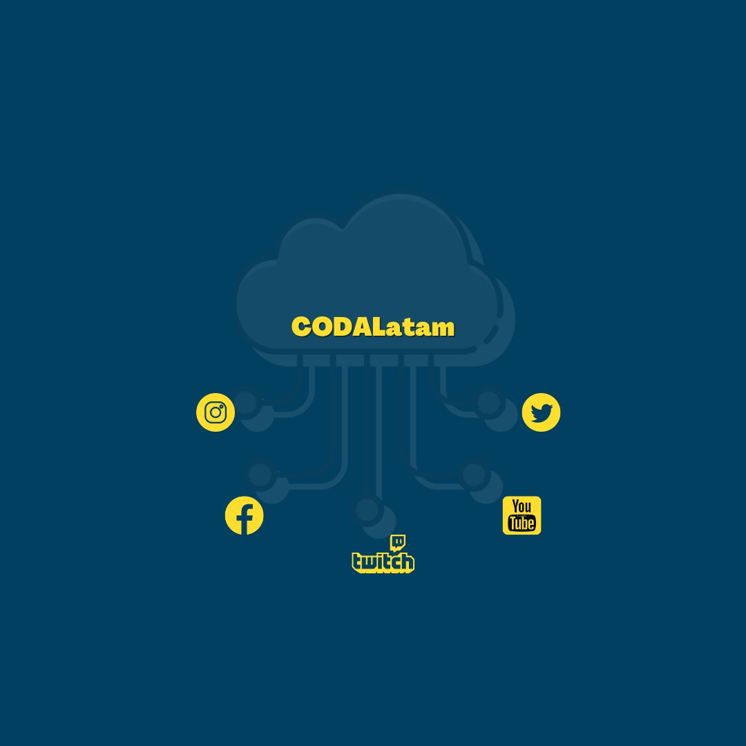 CODALatam's tweet photo. https://t.co/x7jusCXFkq
