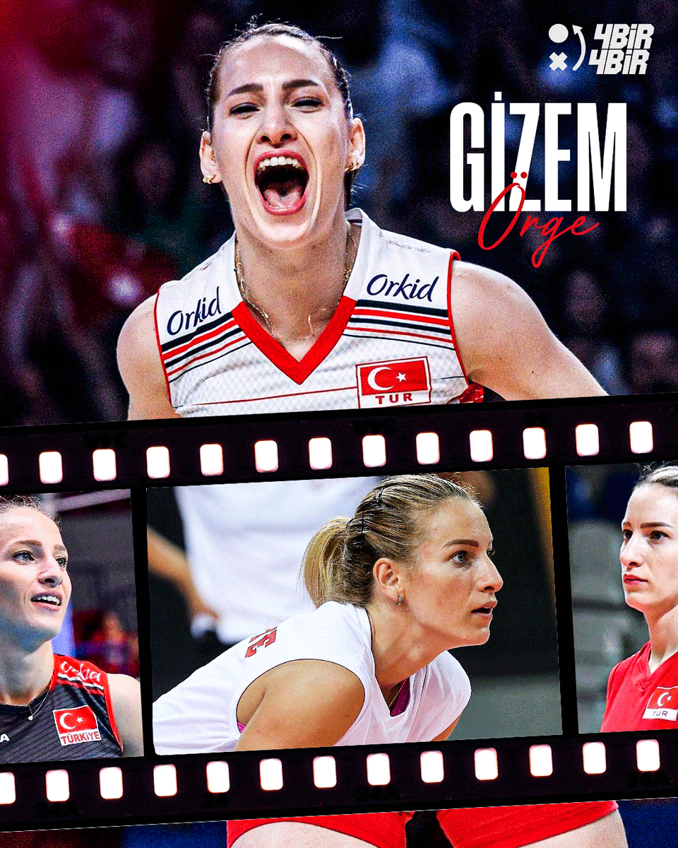 4141sport's tweet photo. 💪 SAVUNMA BAKANI!

🇹🇷 Gizem Örge, Milletler Ligi'nin 'En İyi Libero'su seçildi. https://t.co/mboEUt3dEg