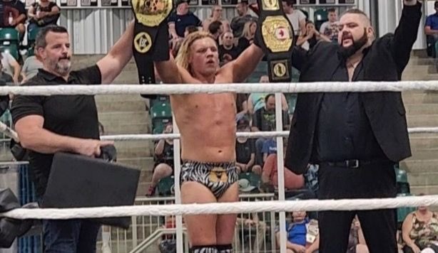 nogimmicksguy's tweet photo. We said it; it happened. Magnum McLaren is your NEW Great North Wrestling Canadian Champion! Big Money Players don’t just talk, we DO!
Congrats Champ!
#BMP #truetothecrew #gnwsummer2023
@TheHannibalTV https://t.co/Zt26vga1k7