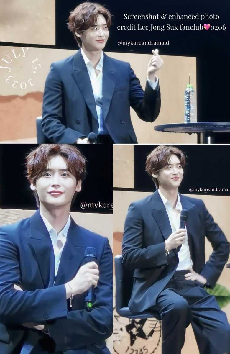 ElissaArbelo1's tweet photo. Dear_My_With JAKARTA
15 July 2023?
LEE JONG SUK FM Tour
More of Lee Jong Suk on stage.
Original photo ©️bibobbear & mykoreandramaid
Screenshot & enhanced photo collage ©️ Lee Jong Suk fanclub💖 0206
#Dear_My_With
#Dear_My_With_JS
#LeeJongSuk
#LeeJongSukInJakarta https://t.co/GC6UTBU5pR