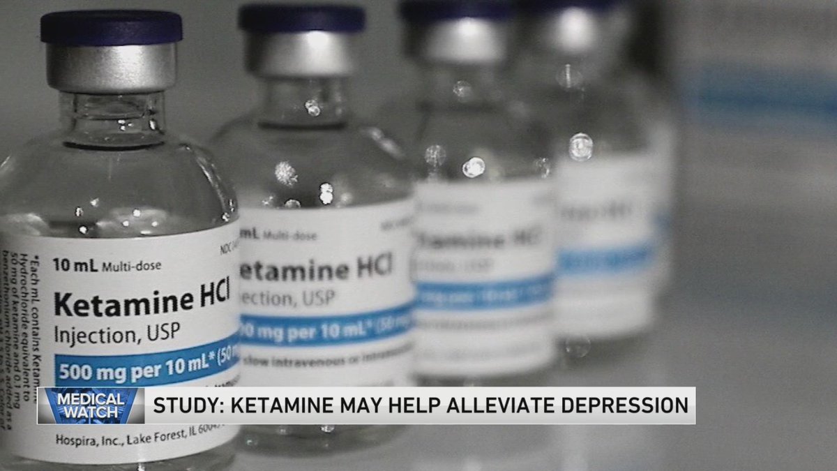 IowaKetamine's tweet photo. Total remission from #depression symptoms was experienced by at least 20% of people after a month of bi-weekly #ketamine injections, according to a new study. And one-third of patients said their depressive symptoms decreased at least 50%. https://t.co/WHpTXxpJKk 

#mentalhealth https://t.co/xDzzTnk2NP