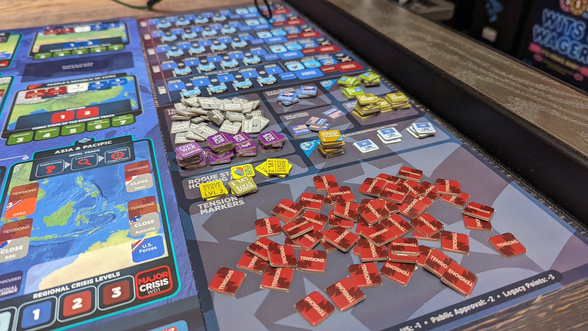 Started reading the How To Play book at 3pm. Started the setup process at about 3:20pm. Finished setting up at 6:20pm and decided to eat and relax. 

With 14 ways to auto lose, this can wait until tomorrow.