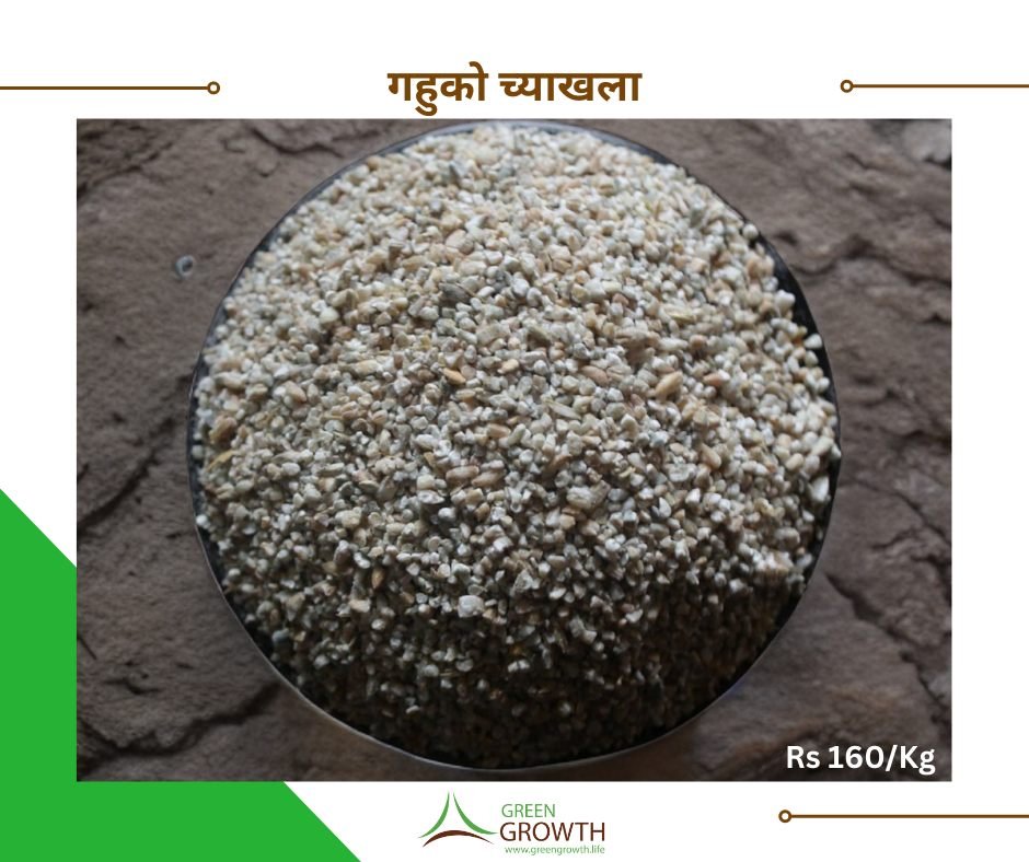 KARESAorg's tweet image. गहुको च्याखला

✅ गहुको च्याखला is very good for our health. 

✅ गहुको च्याखला can be used in different varieties of dishes.

Share your favorite recipe!

Order here:
greengrowth.life/product-detail…

#Nepal #health #bioproduct #healthylifestyle #localproducts #healthyfood #greengrowth