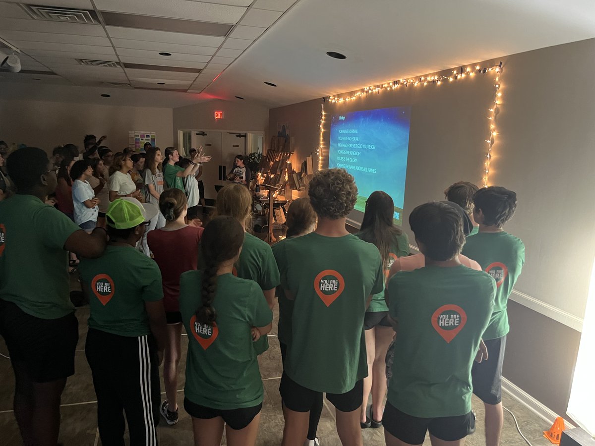 Sunday evening Gathering
#YOUAREHERE #YW2023 #BlueRidge #ukulele