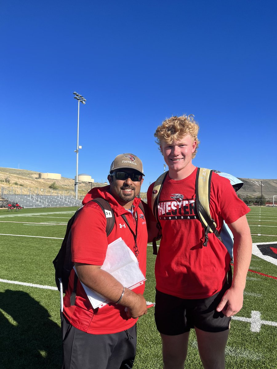 Kai Goetze (@kaigoetze33) on Twitter photo After a great conversation with <a href="/Jas_Bains_12/">Jas Bains</a> I am extremely blessed to have received my first offer to Western Colorado University!! <a href="/pinecreek_fb/">Pine Creek Football</a> <a href="/TeamFullGorilla/">Team Full Gorilla</a> <a href="/CoachThomas04/">Coach Thomas</a> <a href="/DanRPacheco12/">Dan Pacheco (Coach P)</a> After a great conversation with <a href="/Jas_Bains_12/">Jas Bains</a> I am extremely blessed to have received my first offer to Western Colorado University!! <a href="/pinecreek_fb/">Pine Creek Football</a> <a href="/TeamFullGorilla/">Team Full Gorilla</a> <a href="/CoachThomas04/">Coach Thomas</a> <a href="/DanRPacheco12/">Dan Pacheco (Coach P)</a>