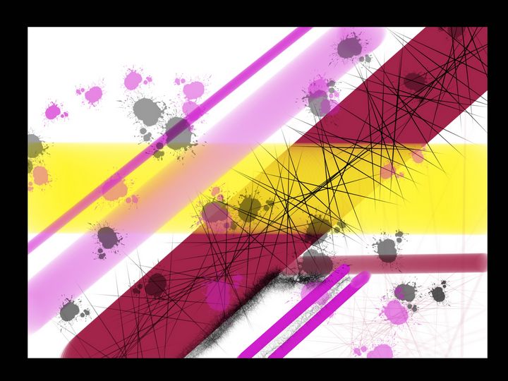 chucklanza's tweet photo. Art of the Day: "Abstract lines one of two". Buy at: https://t.co/1xuv1VvYVq https://t.co/vIxpys41E7
