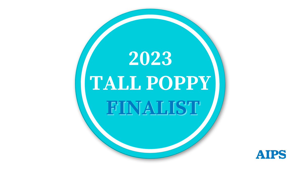 The SA Tall Poppy winners have been announced.
Congratulations to our winners...
Dr Samantha Munroe 
Dr Xanthe Strudwick
Dr Alexandra Whittaker
Dr Christopher Perrella 
Dr Stephanie Wong
Dr Laura Eadie
Dr Azmeraw Amare
Dr Daniel Harvie
#YTPawards